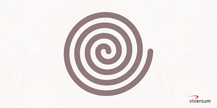 Keltisches Symbol Spirale
