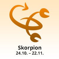 Sternzeichen Skorpion: 24.10. bis 22.11.