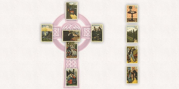 Das Keltische Kreuz Kartenlegesystem Im Tarot Viversum